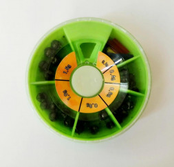 Набор грузов Condor общий вес 0,3-1,5 гр. 40 гр 10 шт