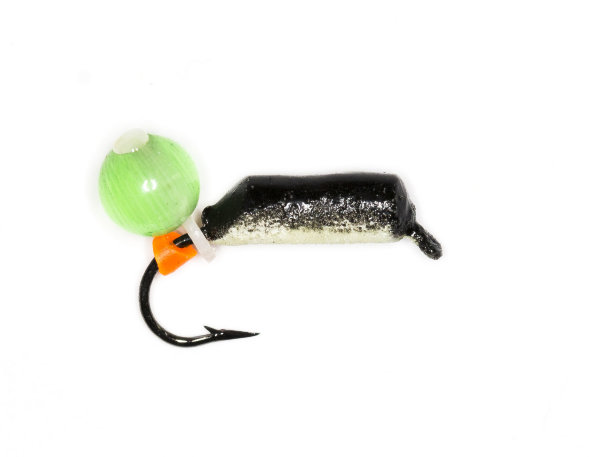 Мормышка вольфрамовая Condor Столбик с фосфором Кошачий глаз, 1,5 мм 15 шт