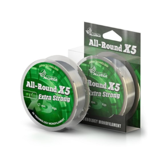 Леска ALLVEGA All-round X5 0.16 50м