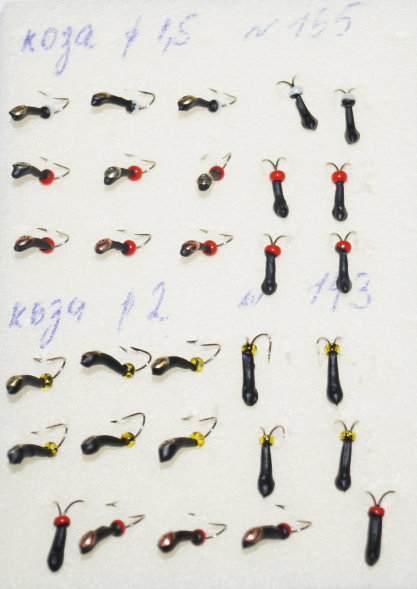 Мормышка вольфрамовая Коза 2 уралка перевертыш с коронкой Золото 143