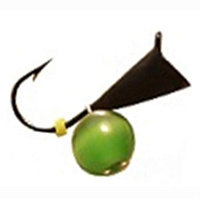 Мормышка вольфрамовая Конус 2 с камнем Кошачий глаз 320