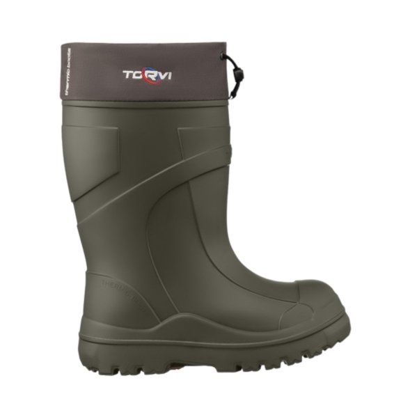 Сапоги Torvi ЭВА -60°C с нескользящей подошвой и 8-ми слойным сменным вкладышем олива р.43