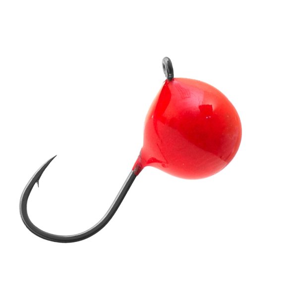 Мормышка вольфрамовая Lumicom Дробинка с ушком Ф4.5 обмазка красн. R, цена за 1 шт.
