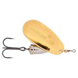 Блесна SIBBEAR вращающаяся Commeto №2 L 45 мм, W 6.0 гр, C Brass