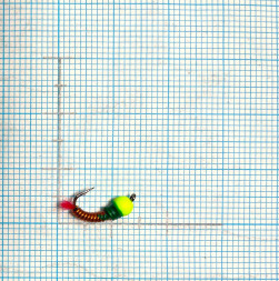 Мормышка вольфрамовая Marlin's Лесотка 3.5мм 0.45гр 7435-YE