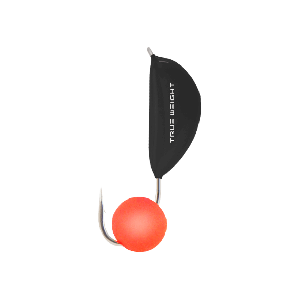 Мормышка вольфрамовая True Weight цена за 1 шт Банан d3 ядреный глаз оранж. неон