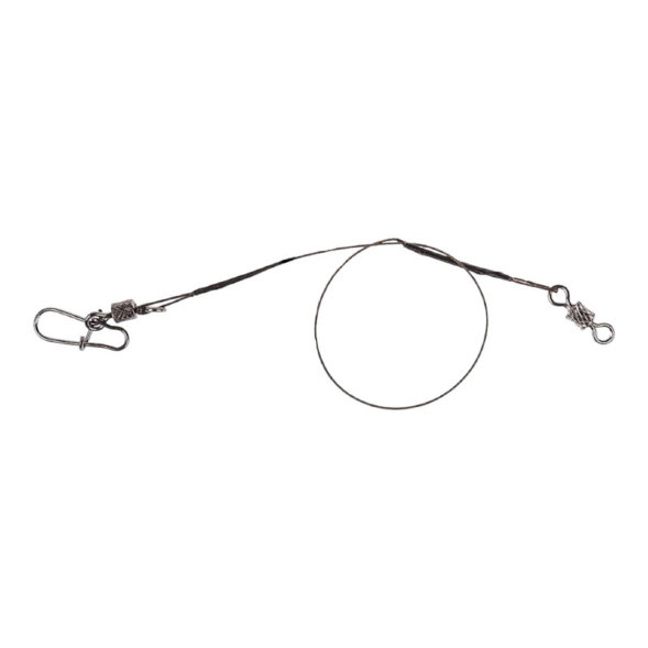 Поводок SIBBEAR стальной 1х7 50см 20 кг 2шт