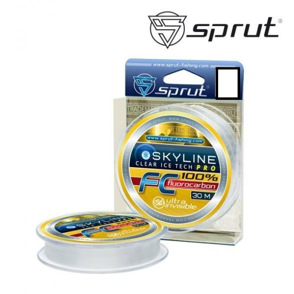 Леска Sprut Skyline FC Fluorocarbon Ice Tech Pro Clear 0.203 30м