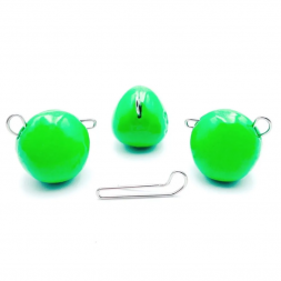 Груз UF Studio Капля- эксцентрик – 16 гр 10 шт ЗЕЛЁНЫЙ UV